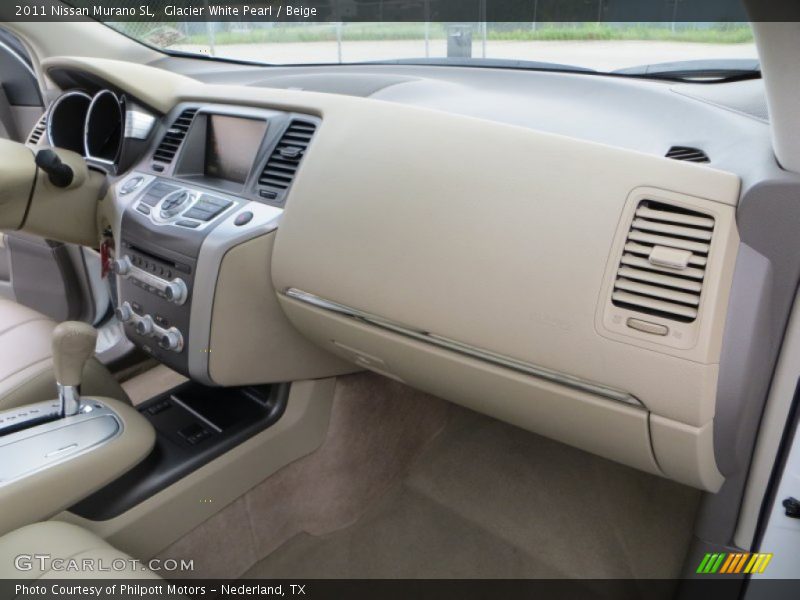 Glacier White Pearl / Beige 2011 Nissan Murano SL