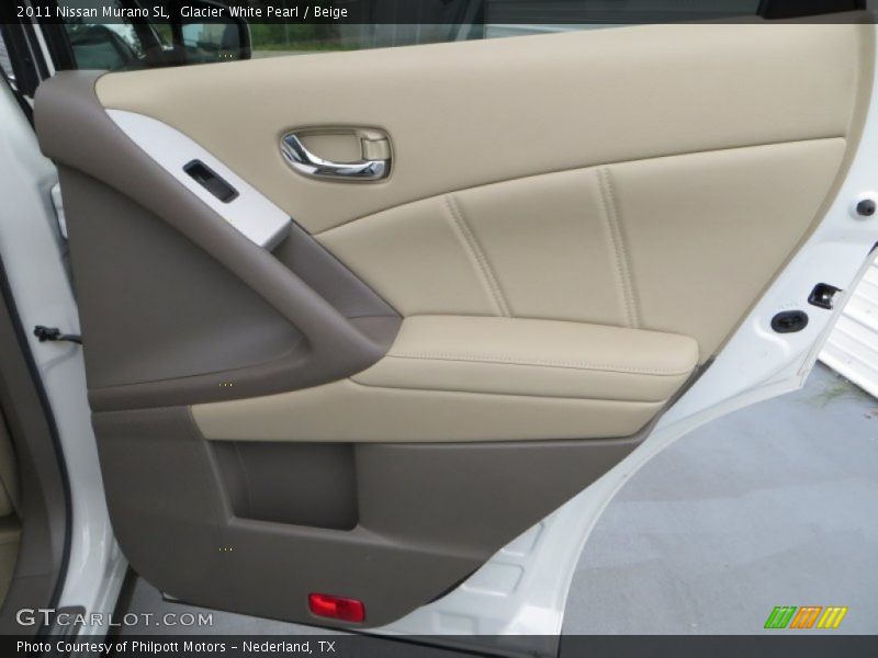 Glacier White Pearl / Beige 2011 Nissan Murano SL