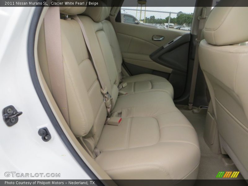 Glacier White Pearl / Beige 2011 Nissan Murano SL