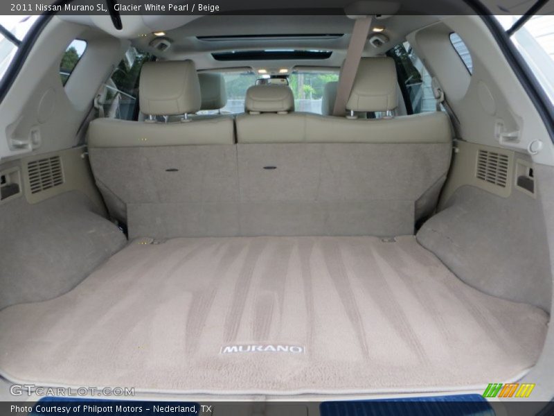 Glacier White Pearl / Beige 2011 Nissan Murano SL