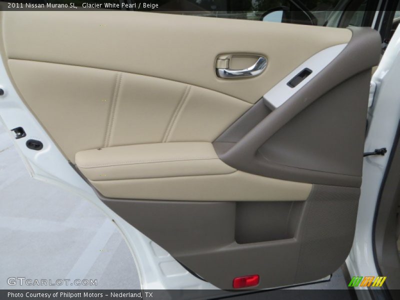 Glacier White Pearl / Beige 2011 Nissan Murano SL