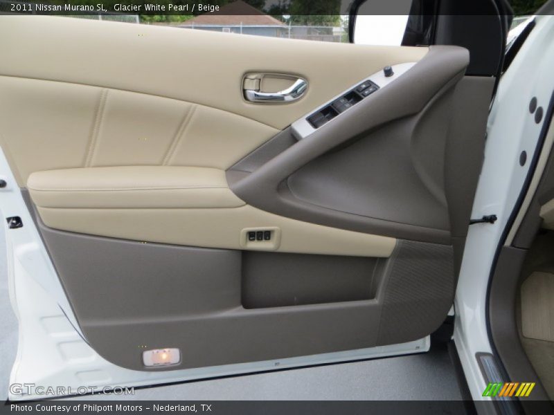 Glacier White Pearl / Beige 2011 Nissan Murano SL