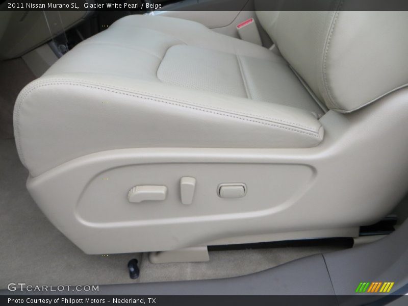 Glacier White Pearl / Beige 2011 Nissan Murano SL