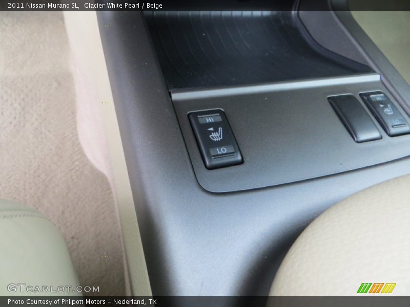 Glacier White Pearl / Beige 2011 Nissan Murano SL