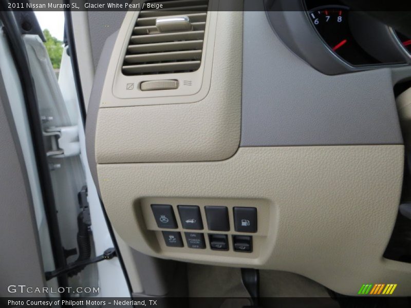 Glacier White Pearl / Beige 2011 Nissan Murano SL