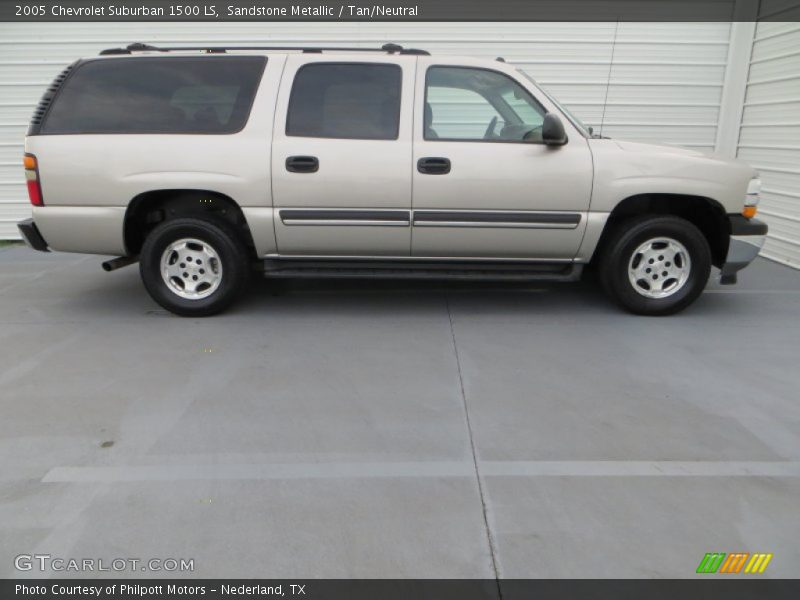 Sandstone Metallic / Tan/Neutral 2005 Chevrolet Suburban 1500 LS