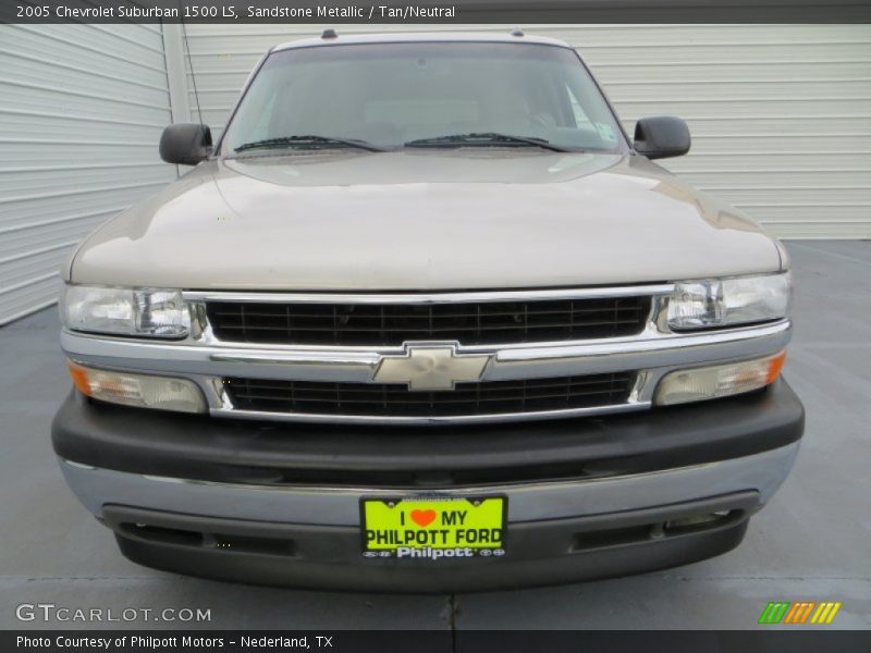 Sandstone Metallic / Tan/Neutral 2005 Chevrolet Suburban 1500 LS