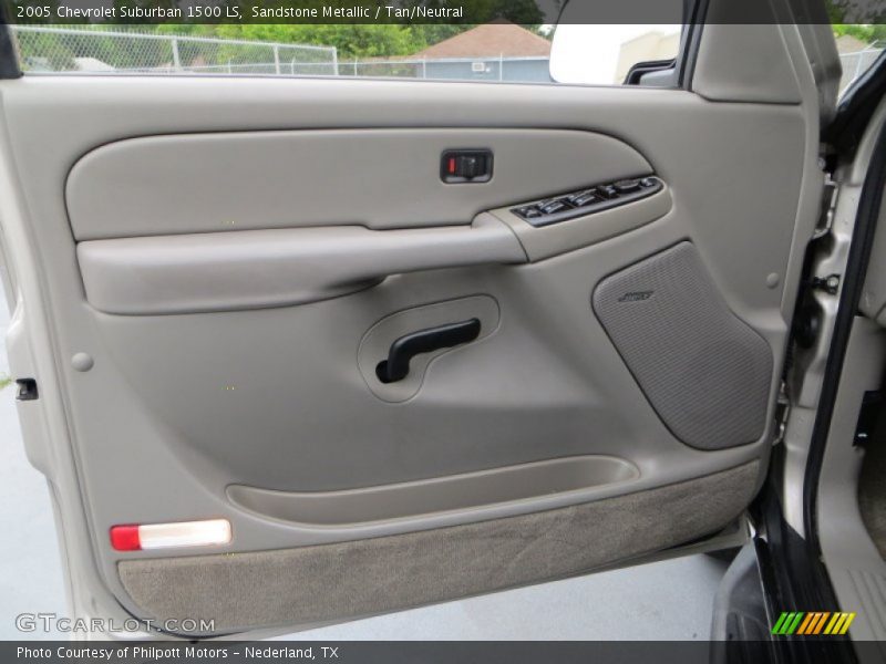 Sandstone Metallic / Tan/Neutral 2005 Chevrolet Suburban 1500 LS