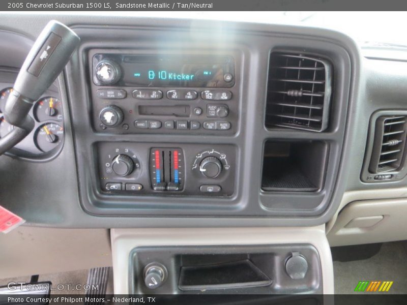 Sandstone Metallic / Tan/Neutral 2005 Chevrolet Suburban 1500 LS