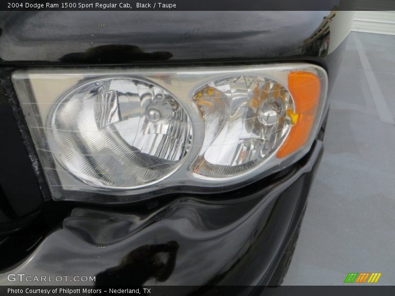 Black / Taupe 2004 Dodge Ram 1500 Sport Regular Cab