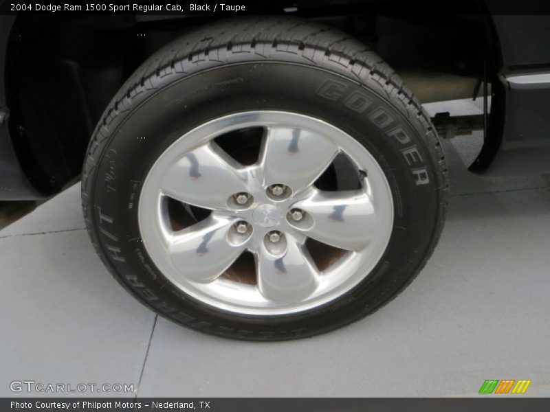 Black / Taupe 2004 Dodge Ram 1500 Sport Regular Cab