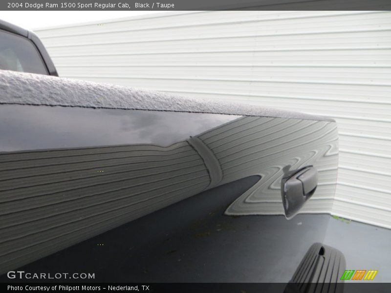 Black / Taupe 2004 Dodge Ram 1500 Sport Regular Cab