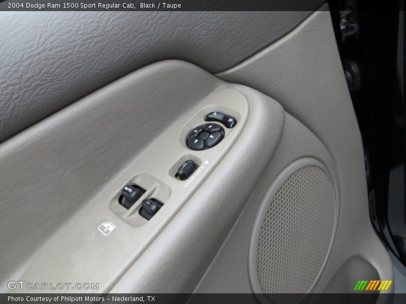 Black / Taupe 2004 Dodge Ram 1500 Sport Regular Cab
