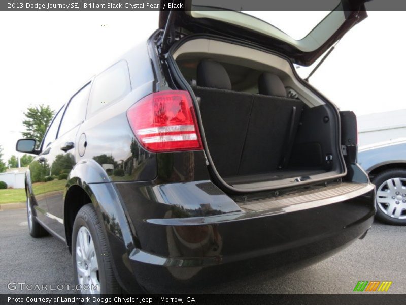 Brilliant Black Crystal Pearl / Black 2013 Dodge Journey SE