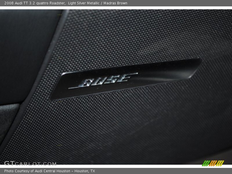 Light Silver Metallic / Madras Brown 2008 Audi TT 3.2 quattro Roadster