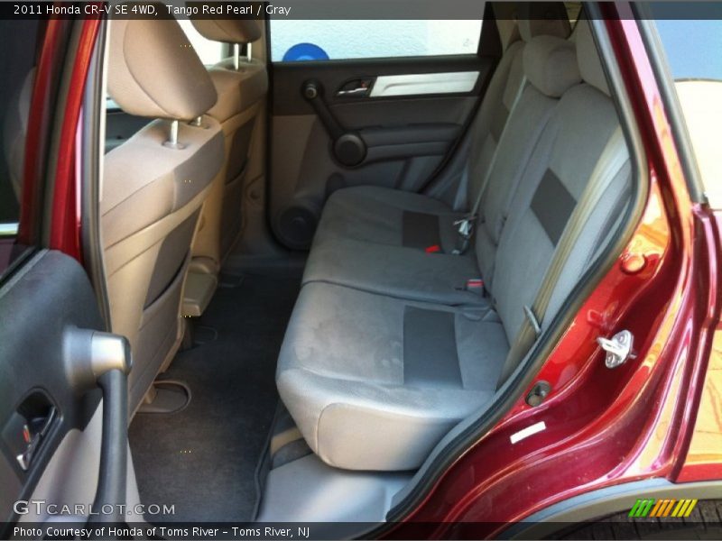 Tango Red Pearl / Gray 2011 Honda CR-V SE 4WD