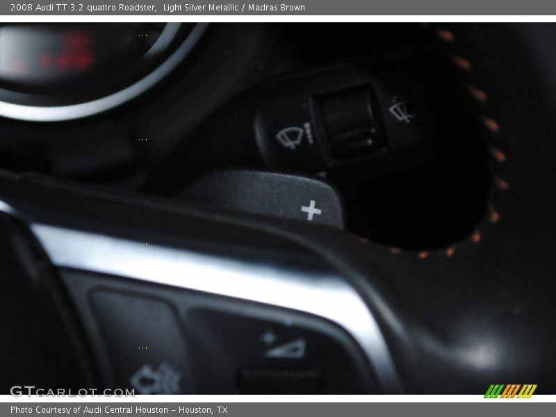Light Silver Metallic / Madras Brown 2008 Audi TT 3.2 quattro Roadster