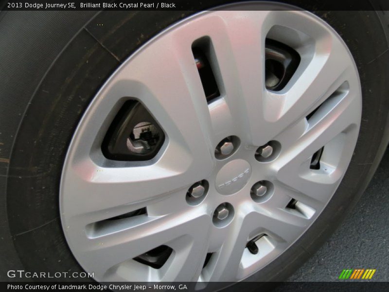 Brilliant Black Crystal Pearl / Black 2013 Dodge Journey SE
