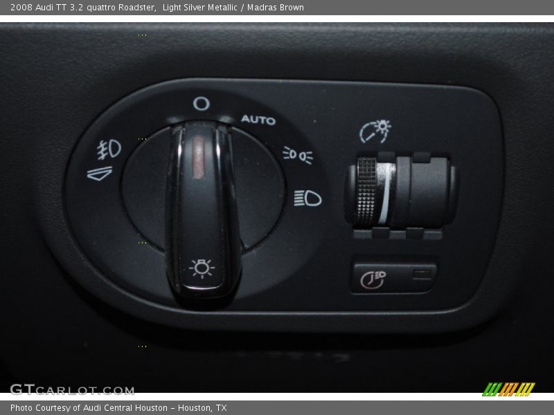 Light Silver Metallic / Madras Brown 2008 Audi TT 3.2 quattro Roadster