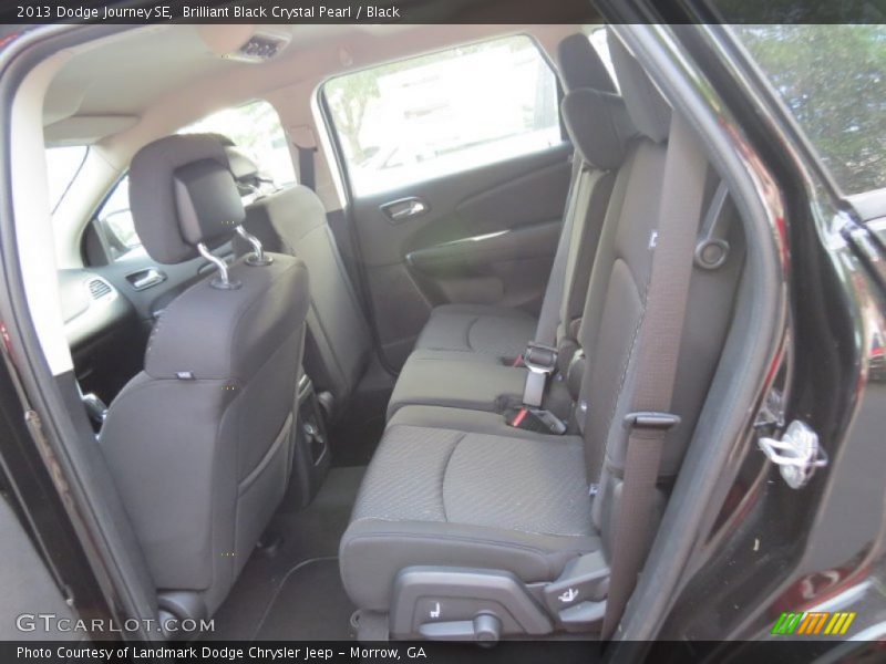Brilliant Black Crystal Pearl / Black 2013 Dodge Journey SE