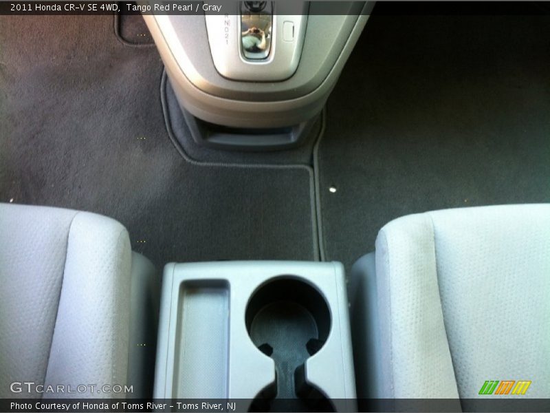 Tango Red Pearl / Gray 2011 Honda CR-V SE 4WD