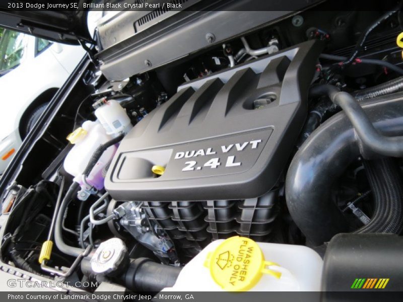 Brilliant Black Crystal Pearl / Black 2013 Dodge Journey SE