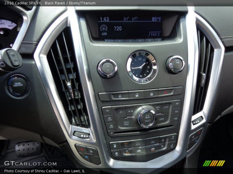 Black Raven / Ebony/Titanium 2010 Cadillac SRX V6