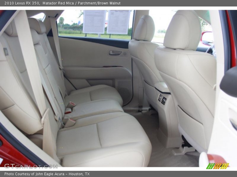 Matador Red Mica / Parchment/Brown Walnut 2010 Lexus RX 350