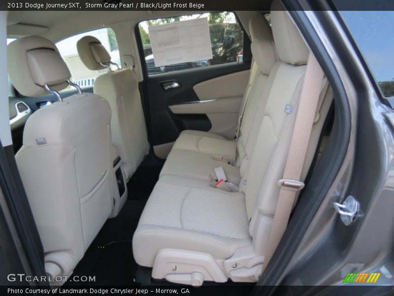 Storm Gray Pearl / Black/Light Frost Beige 2013 Dodge Journey SXT
