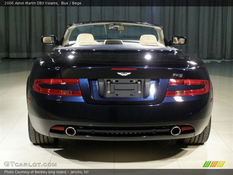 Blue / Beige 2006 Aston Martin DB9 Volante