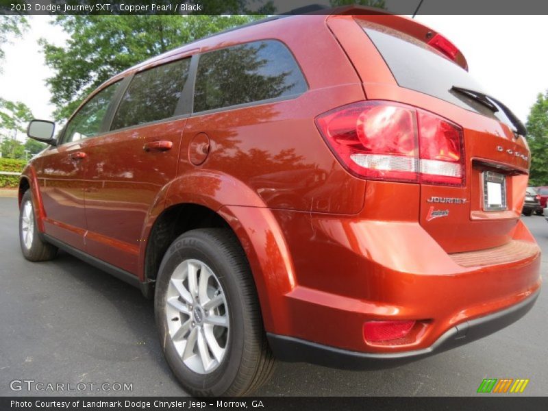 Copper Pearl / Black 2013 Dodge Journey SXT
