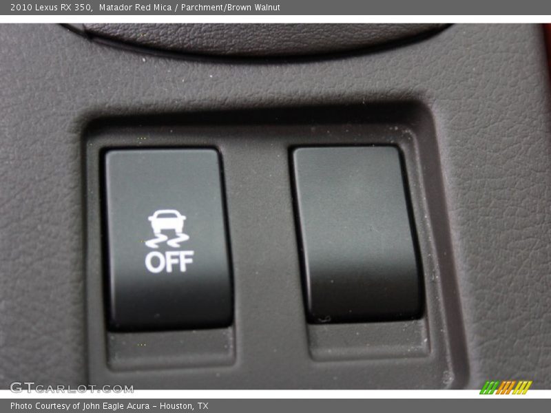 Matador Red Mica / Parchment/Brown Walnut 2010 Lexus RX 350