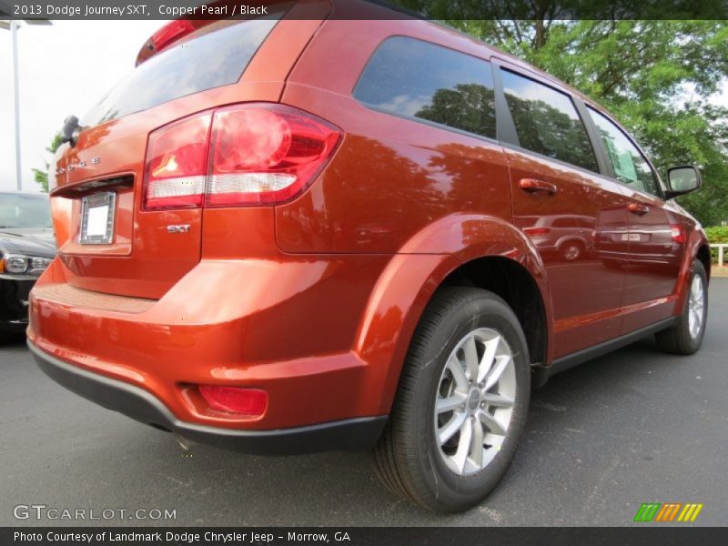 Copper Pearl / Black 2013 Dodge Journey SXT