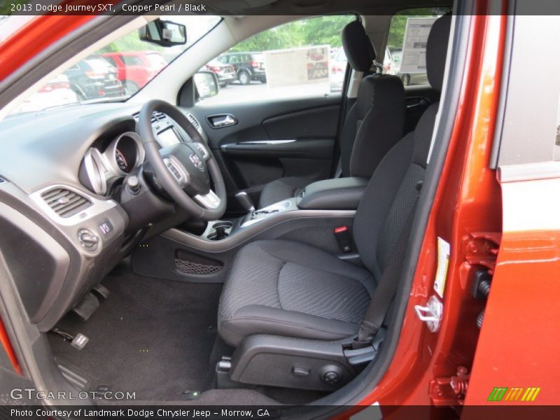 Copper Pearl / Black 2013 Dodge Journey SXT