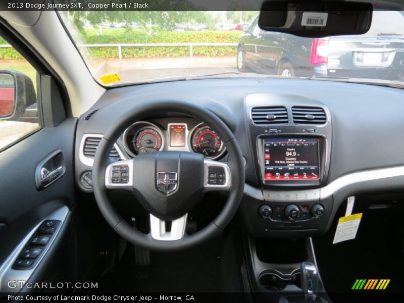 Copper Pearl / Black 2013 Dodge Journey SXT
