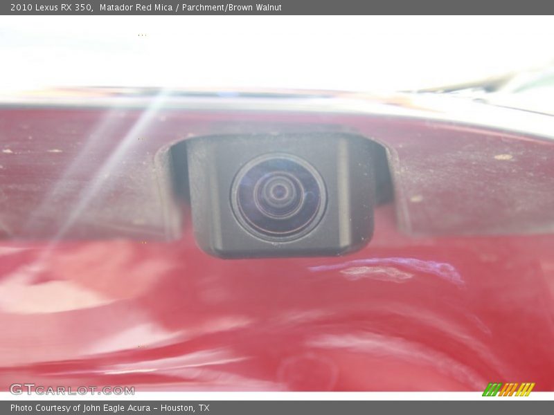 Matador Red Mica / Parchment/Brown Walnut 2010 Lexus RX 350
