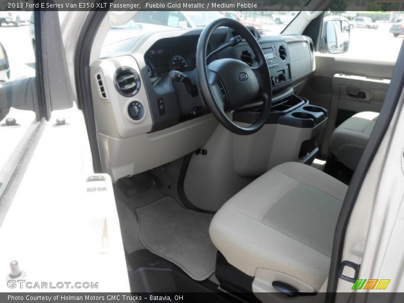 Pueblo Gold Metallic / Medium Pebble 2013 Ford E Series Van E350 XLT Passenger