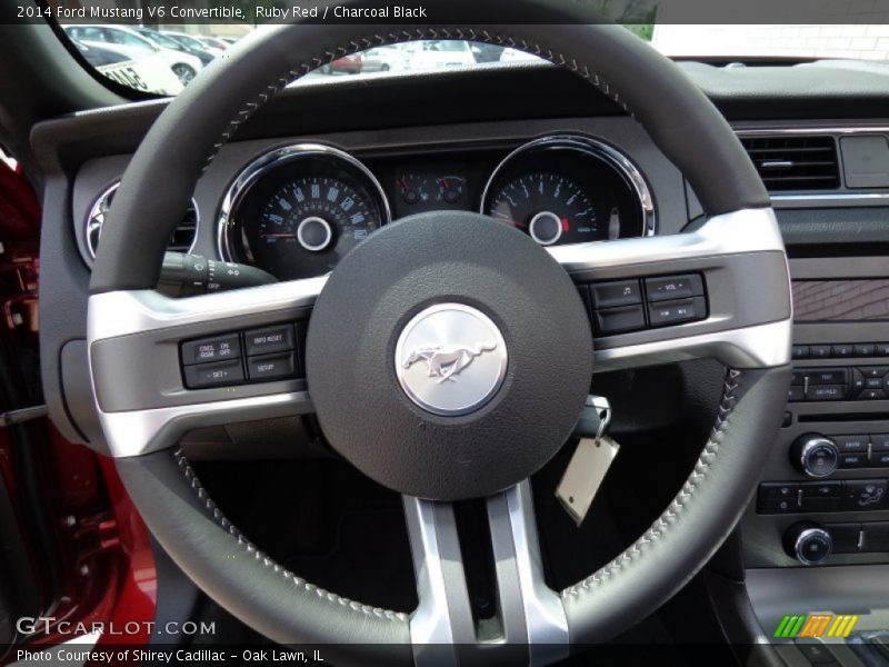  2014 Mustang V6 Convertible Steering Wheel