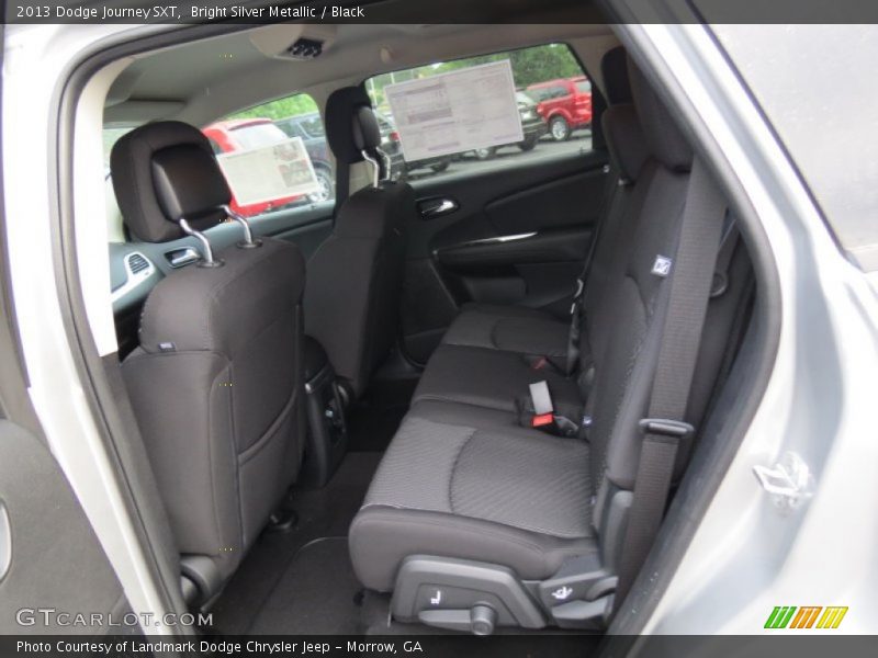 Bright Silver Metallic / Black 2013 Dodge Journey SXT