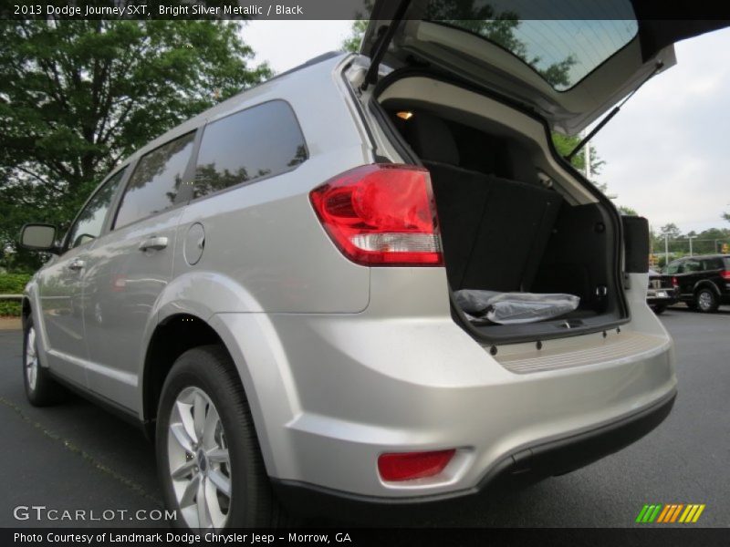 Bright Silver Metallic / Black 2013 Dodge Journey SXT