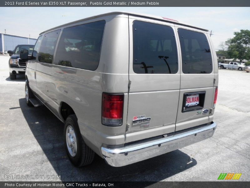 Pueblo Gold Metallic / Medium Pebble 2013 Ford E Series Van E350 XLT Passenger
