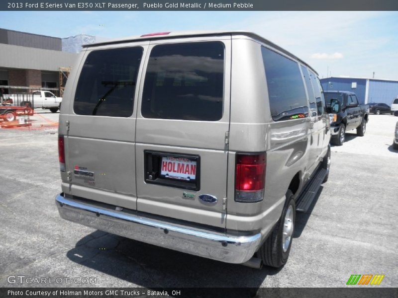 Pueblo Gold Metallic / Medium Pebble 2013 Ford E Series Van E350 XLT Passenger