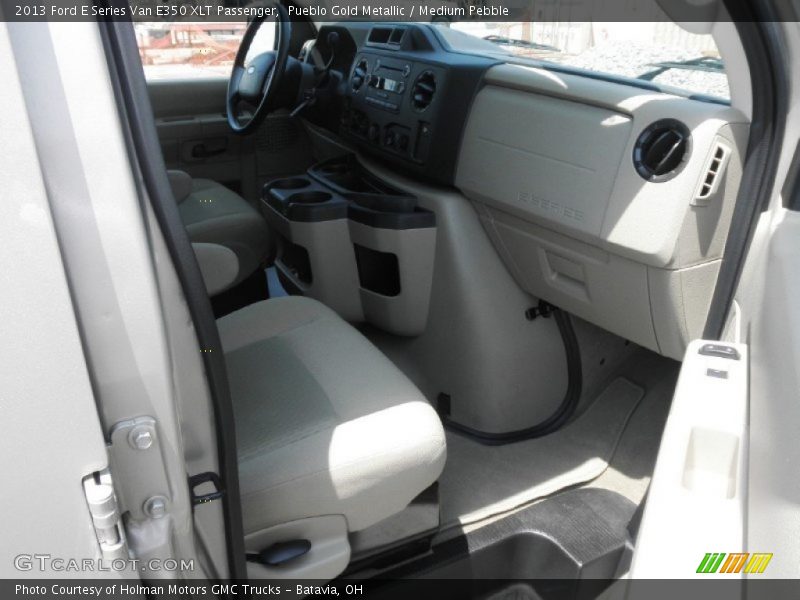 Pueblo Gold Metallic / Medium Pebble 2013 Ford E Series Van E350 XLT Passenger