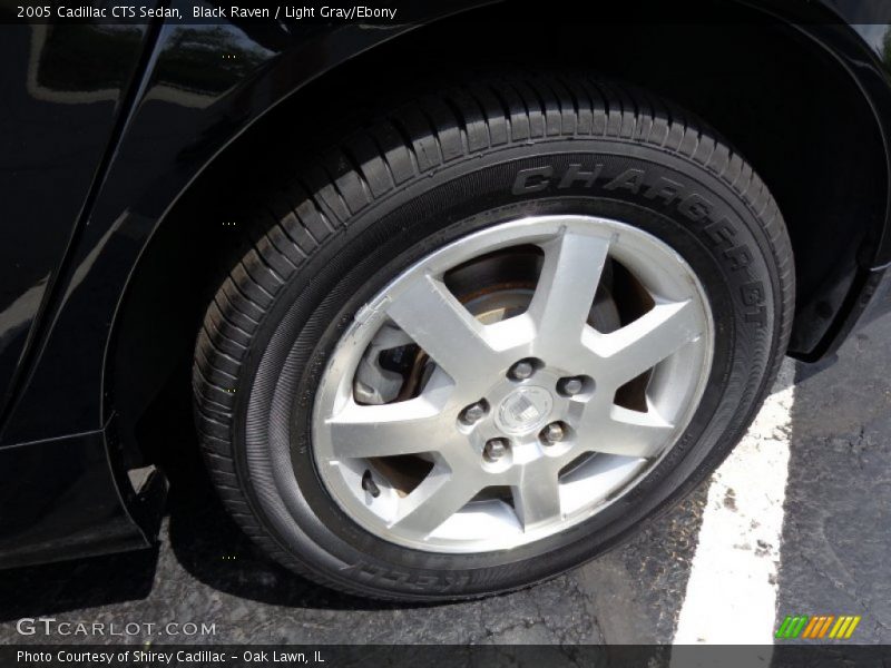 Black Raven / Light Gray/Ebony 2005 Cadillac CTS Sedan