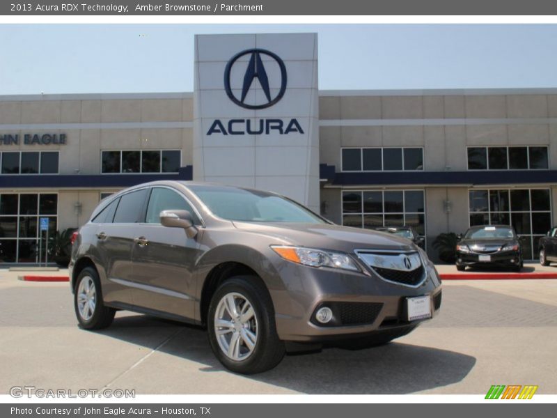 Amber Brownstone / Parchment 2013 Acura RDX Technology