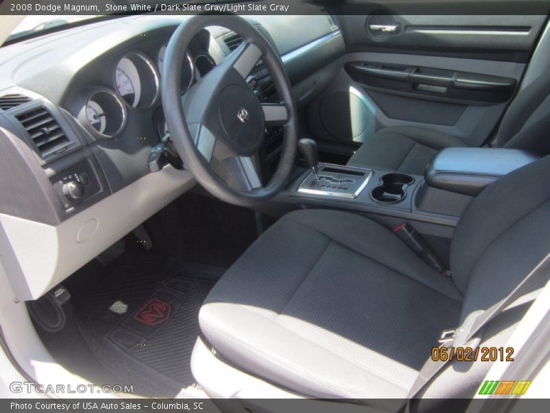 Stone White / Dark Slate Gray/Light Slate Gray 2008 Dodge Magnum