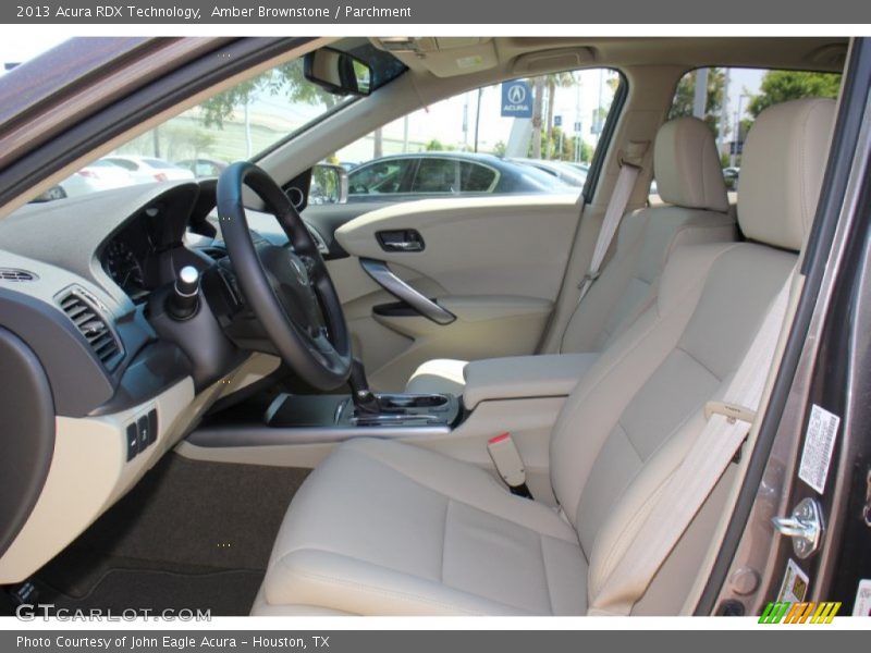 Amber Brownstone / Parchment 2013 Acura RDX Technology