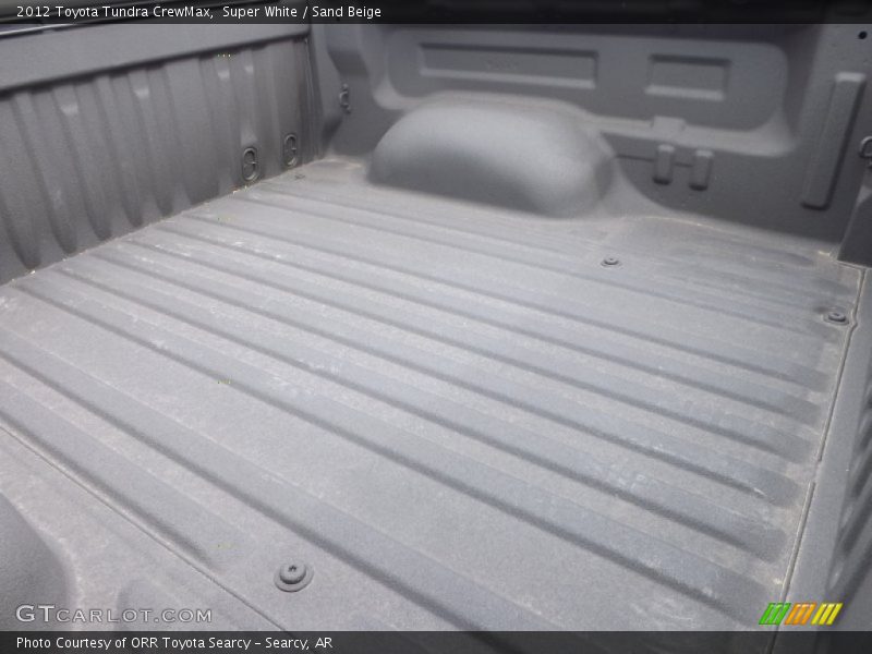 Super White / Sand Beige 2012 Toyota Tundra CrewMax