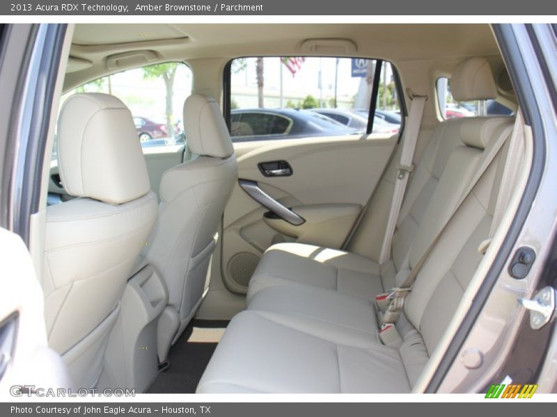 Amber Brownstone / Parchment 2013 Acura RDX Technology
