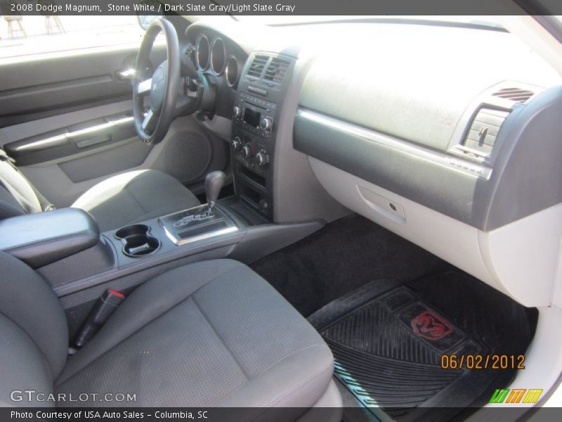 Stone White / Dark Slate Gray/Light Slate Gray 2008 Dodge Magnum